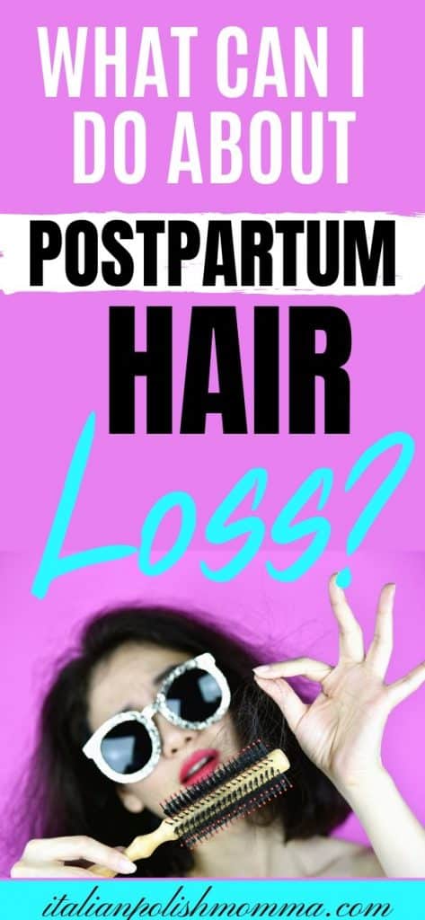 Postpartum hair loss