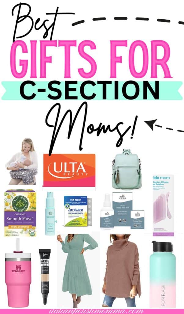 best Gifts and gift baskets for C-Section Moms