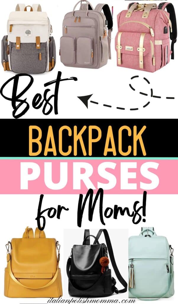best backpack purses for moms and women