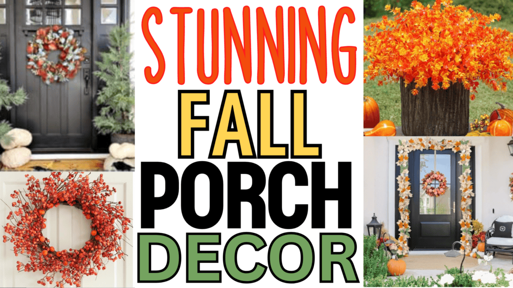 Fall Porch Decor