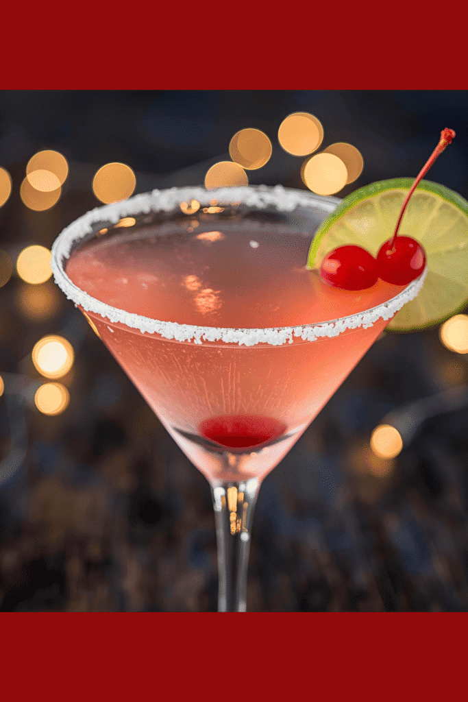 Christmas Cherry Martini