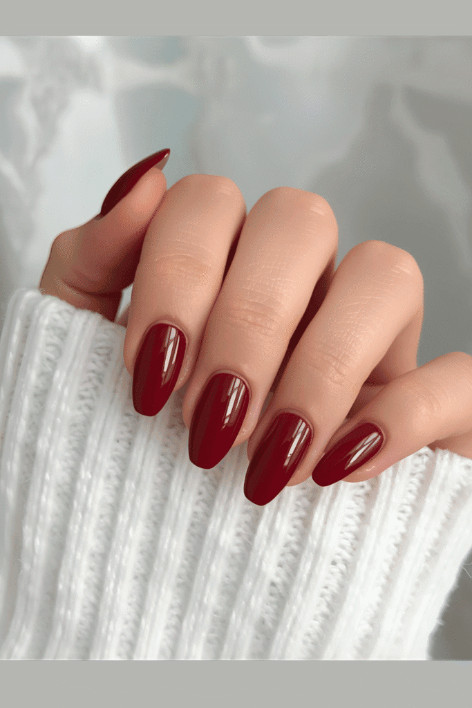 Classy Christmas Nails
