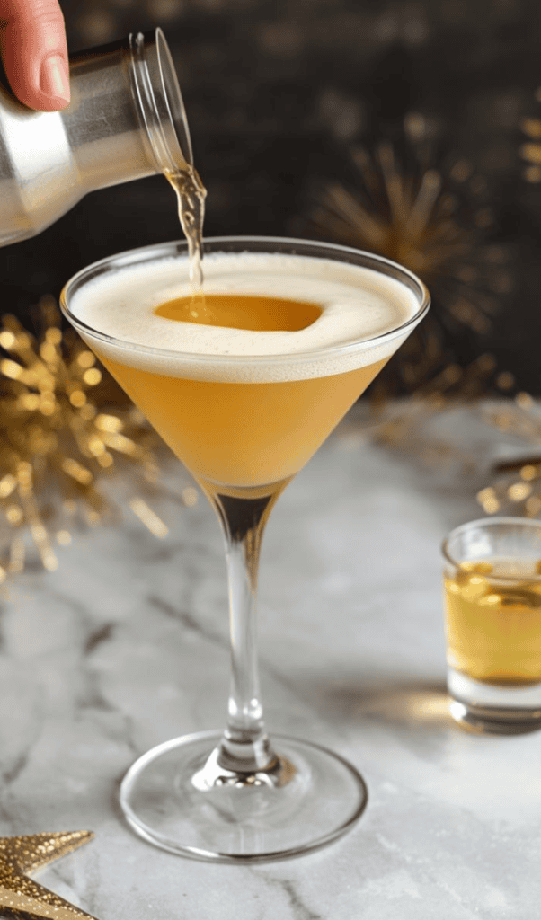 New Year's martini recipe