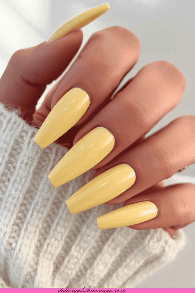 Buter nails for summer 